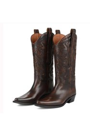 Resim FootCourt Kahverengi Kovboy Çizmesi (TAX) 