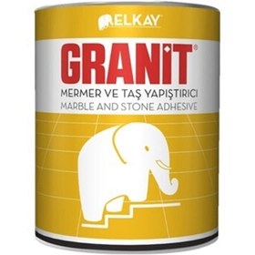 Resim Elkay Granit Taş Ve Mermer Yapıştırıcı 1200 Gram - Beyaz 