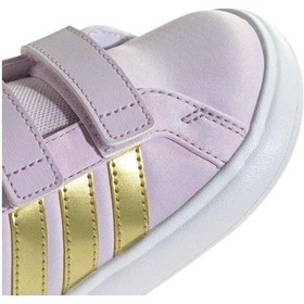Resim Adidas Frozen Grand Court 3.0 Bebek Pembe Sneaker Pembe 