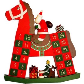 Resim Yılbaşı Yeniyıl Dekorasyonu Ahşap Yılbaşı Süpriz Takvimi Christmas Noel Wooden Advent Calender Ahşap Advent Calender At 