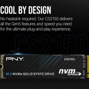 Resim Pny CS2150 2tb 10200/8500 Nvme Pcie GEN5X4 M.2 SSD (M280CS2150-2TB-TB) 