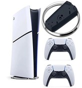 Resim Sony Playstation 5 Slim Dijital + 2. DualSense Ps5 Kol+ Vertical Stand Dikey Ayak Sony Playstation 5 Slim Dijital + 2. DualSense Ps5 Kol+ Vertical Stand Dikey Ayak