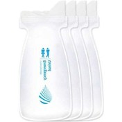 Resim Dancemonkey Cbtx 4 Adet Unisex Tek Kullanımlık İdrar Torbası, 700ml, Pratik Acil Tuvalet 