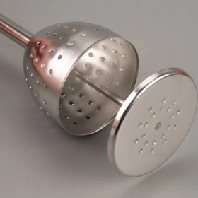 Resim Çan Bitki Çayı Süzgeci - Gri 