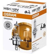 Resim OSRAM HS1 12V 35/35W STANDART IŞIK TIRNAKLI 64185 Osram
