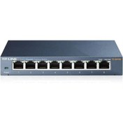 Resim TL-Sg108Pe 8 Port 4 Port Poe+ 10-100-1000 Mbps Easy Smart Switch Çelik Kasa TP-Link