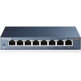 Resim TL-Sg108Pe 8 Port 4 Port Poe+ 10-100-1000 Mbps Easy Smart Switch Çelik Kasa 