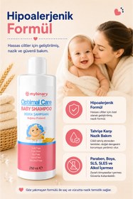 Resim zinderm Ultra Hassas Göz Yakmayan Doğal, Buğday Proteinli Hipoalerjenik Saç Ve Vücut Bebek Şampuanı 250 ml 