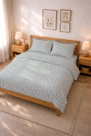 Resim Evmila Minik Çiçekler Desenli Nevresim Takımı - 220x240 Cm Nevresim + 50x70 Yastık kılıfı + 180x200 Cm Çarşaf 