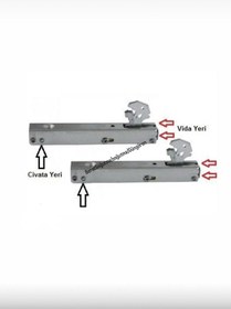 Resim Franke Dominox 4 Numara Fırın Kapak Menteşesi 