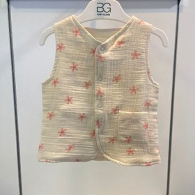 Resim Joys Polo Bebek Müslin Yelek Ekru - Ekru / 12-18 Ay 