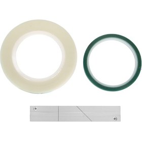 Resim Springsun Profesyonel 1/4 İnç 10" Reel To Reel Bant Birleştirme Bloku - Cnc Alüminyum, Splicing Ve Leader Tape Dahil 