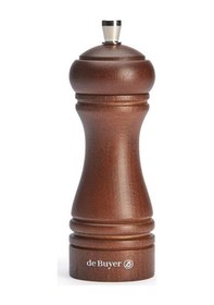 Resim De Buyer Tuz Değirmeni Ahşap 14 Cm-koyu Kahve 