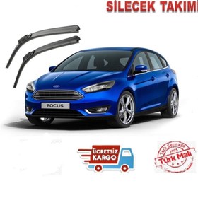 Resim Enva Ford Focus 3 Ön Cam Silecek Süpürgesi Takımı Seti 2011-2017 