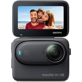 Resim Insta360 GO 3S Aksiyon Kamerası Standart Sürüm 128 gb Siyah 