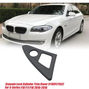 Resim Ruseaao 5-Serisi F10 F11 F18 10-16 Için Konsol Kilit Silindiri Trim Kapağı (Yurt Dışından) 