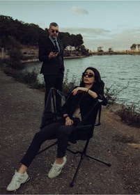 Resim Urban Badger Thor Sallanan Kamp Sandalyesi - Siyah 