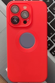 Resim 3GEN CASE Iphone 12 Pro Max Uyumlu Kamera Ve Lens Korumalı Logo Gösteren A Kalite Lansman Silikon Kılıf 