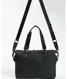 Resim Just Polo Kadın Büyük Valiz Boy Ayarlanabilir Askılı Lüks El Ve Omuz Çantası Shopper Siyah 