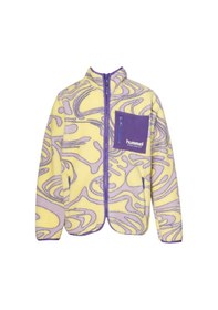 Resim Hummel Clem Çocuk Polar Fermuarlı Sweatshırt 922381-5088 Sarı 