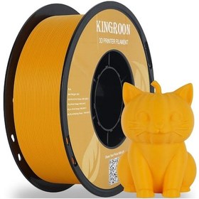 Resim Kingroon Pla Filament - Turuncu - 1.75mm - 1kg 