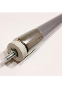 Resim 86 Cm Montajlı Infrared Ufo Isıtıcı Elektrikli Soba Camı Metal B 