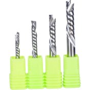 Resim 2Liyao 3.175X32X55L 1 Adet 3.175/4/5/6MM Aaa Yukarı Aşağı Kesim 1 Flüt Spiral Karbür Değirmen Takım Kesiciler Cnc Router, Ahşap Parmak Freze Uçları (Yurt Dışından) 