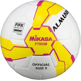 Resim Mikasa Ft553b-yp W/fıfa No:5 Sentetik Deri Hibrit Futbol Topu Çok Renkli 