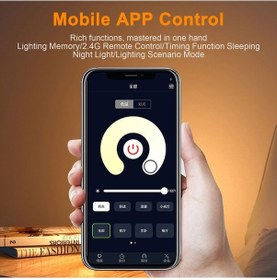 Resim Akıllı Ampul Uzaktan Kumandalı Led Işıklar Sonsuz Karartma Renk Değiştiren Ampul Işıklar 