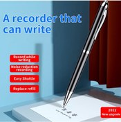 Resim Youmex 8gb Ses Kaydedici Kalem Q90b - 36 Saat Depolama, Kaliteli Ses, 10m Mesafe, Usb Ve Pil Dahil - Siyah/gümüş 