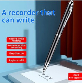 Resim Youmex 8gb Ses Kaydedici Kalem Q90b - 36 Saat Depolama, Kaliteli Ses, 10m Mesafe, Usb Ve Pil Dahil - Siyah/gümüş 