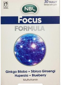 Resim Nbl Focus Formula 30 Tablet 