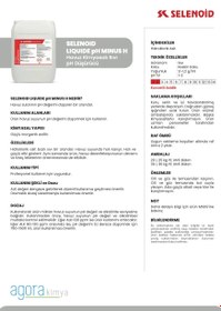 Resim Selenoid LQ pH Minus H 25 KG Sıvı pH Düşürücü 