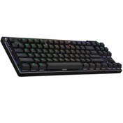 Resim LOGITECH G PRO X TKL LIGHTSPEED TACTILE SWITCH RGB KABLOSUZ İNGILIZCE MEKANIK GAMING KLAVYE 