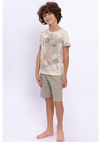 Resim U.S. Polo Assn. Arnetta 1981 Good Fildişi Erkek Çocuk Bermuda Takım 