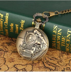 Resim RiverWorld River World Köstekli Saat Tasarımı Tren Modelli 