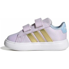 Resim Adidas Frozen Grand Court 3.0 Bebek Pembe Sneaker Pembe 