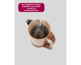 Resim Datatek Mini Türk Kahvesi Makinesi Kettle Fonksiyonlu 