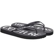 Resim Versace Jeans Couture Siyah Kadın Terlik 74VA3SQ7ZS625L01 