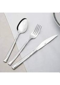 Resim Nehir Fiesta Saten 84 Parça Karton Kutulu Çatal - Kaşık - Bıçak S Inox 