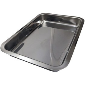 Resim Labbakkal Laboratuvar Paslanmaz Çelik Tepsi 33x23cm 