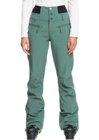 Resim Roxy Kadın Snowboard Pantolonu Rising High Yeşil Yeşil Yeşil 