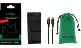Resim Patona Sony NP-F970 Premium Twin Performance İkili USB Şarj Aleti Cihazı 