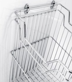 Resim ÇAĞDAŞ Banyo Askılı Uzun Çamaşır Sepeti 28 Cm Auç02 