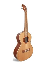 Resim Lanikai Cdst-t Sedir Tenor Ukulele Masif Sedir Kapak Sıcak Karakter 