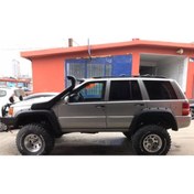 Resim TEKNOCİTY Jeep Grand Cherokee Wj 1999 2004 Uyumlu Çamurluk Seti 