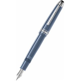Resim Montblanc Meisterstück Glacier LeGrand Mavi Dolma Kalem 129393 