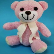 Resim XMARKETTR Pembe Peluş Oyuncak Ayıcık Hediyelik 