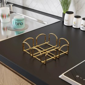 Resim Bino Gold Altın Kaplama Peçetelik 