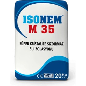 Resim Isonem M35 Süper Kristalize Sızdırmaz Sıvı Yalıtım Malzemesi 20 kg 